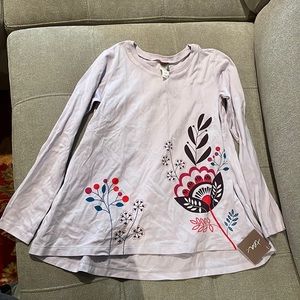 Tea Collection 8 cotton pattern shirt lavender